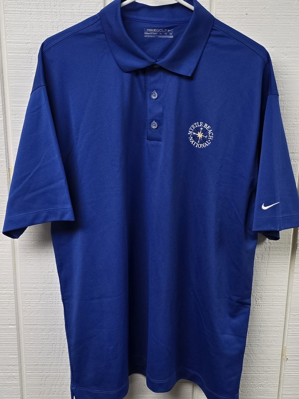 Nike Dri‑Fit Victory Golf Polo – Royal Blue – Men’s XL – Myrtle Beach Nationals